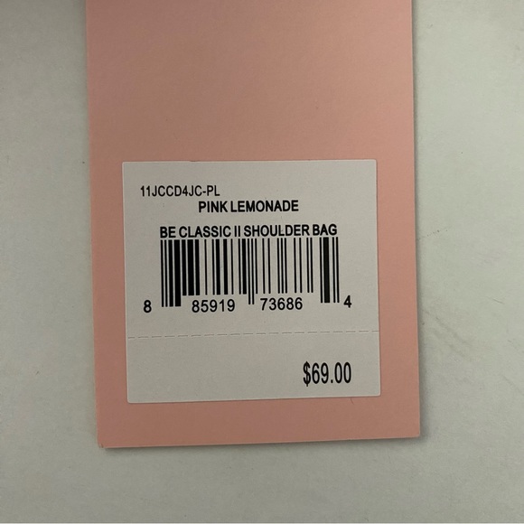 Juicy Couture Be Classic Shoulder Bag Pink Lemonade NWT - Picture 4 of 12